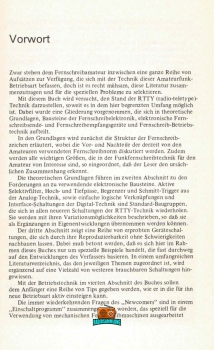 Amateur- Funkfernschreibtechnik RTTY - Hans-Joachim Pietsch DJ6HP - 1979