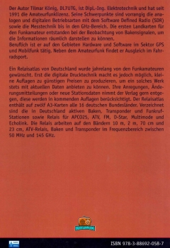 Amateurfunk Relaisatlas für Deutschland - Tilmar König DL7UTG - 2009