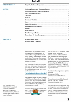 Amateurfunk Relaisatlas für Deutschland - Tilmar König DL7UTG - 2009