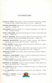 ANTENNA ENGINEERING HANDBOOK - McGraw-Hill - 1. Auflage - 1961