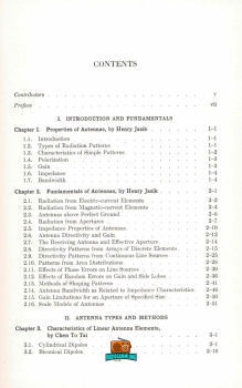 ANTENNA ENGINEERING HANDBOOK - McGraw-Hill - 1. Auflage - 1961