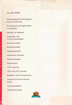 Antennenbuch - Karl Rothammel - 10. Auflage - 1984