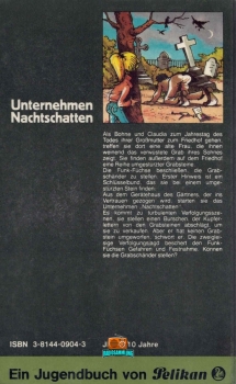 Die Funk-Füchse - Unternehmen Nachtschatten - Rüdiger Greif - Band 4 - 1981