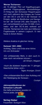 Ein Swissair-Bordfunker erzählt - Werner Tschannen - 2004