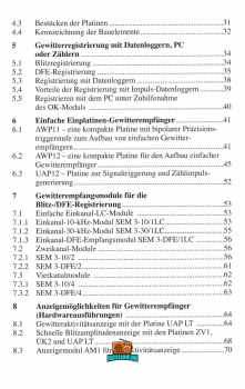 Empfangssysteme zum Detektieren von Gewittern - Wolfang Friese - DG9WF - 2007