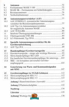 Empfangssysteme zum Detektieren von Gewittern - Wolfang Friese - DG9WF - 2007
