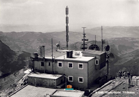 H 5520 Säntis-Gipfel. TV-Station