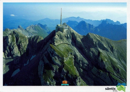 Säntis 2502m über Meer