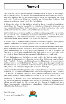 Funk-Baken und Indikatorstationen - Gerd Klawitter - 2001