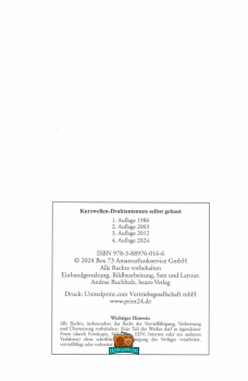 Kurzwellen- Drahtantennen selbst gebaut - 4. Auflage - 2024