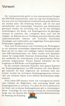 KW- und UKW- Amateurfunk- Antennen - Werner W. Diefenbach DL3VD - 10. Auflage - 1976