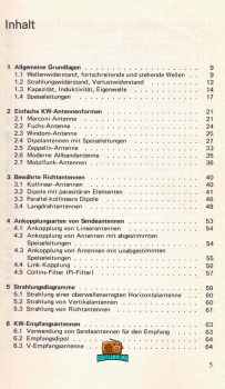 KW- und UKW- Amateurfunk- Antennen - Werner W. Diefenbach DL3VD - 1971