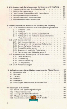 KW- und UKW- Amateurfunk- Antennen - Werner W. Diefenbach DL3VD - 1971
