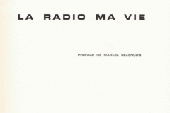 LA RADIO - MA VIE - ROLAND PIÈCE - 1972