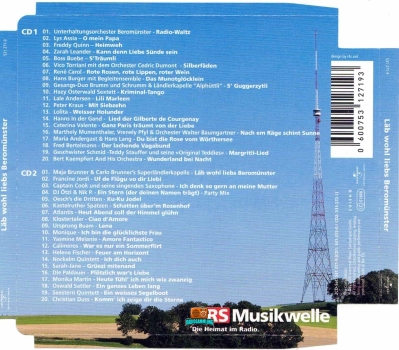 Läb wohl liebs Beromünster - DRS Musikwelle - 2008 - CD
