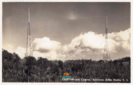 2381 Monte Ceneri. Antenna della Radio S. I