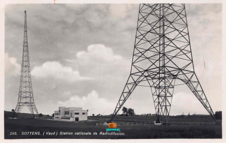 295 SOTTENS (Vaud) Station nationale de Radiodifusion