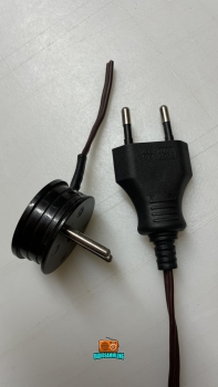 K+F - Leucht- Glas- Globus - Massstab 1:48000000 - 1952 - Stecker 1952 ersetzt