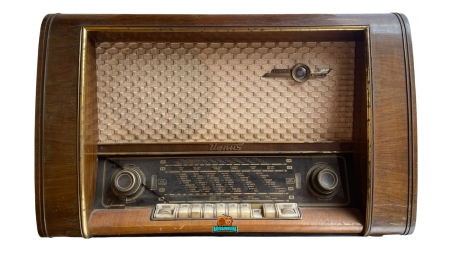 LOEWE OPTA Venus Plastik Typ 560 W - 1954 - ID4 - Vor der Grobreinigung ;-)
