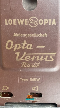 LOEWE OPTA Venus Plastik Typ 560 W - 1954 - ID4