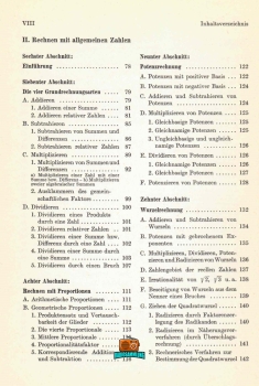MATHEMATIK für technische Berufe - Erich Gasse - Band 1 - 17. Auflage - 1962