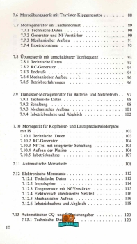 Morselehrgang für den Funkamateur - Werner W. Diefenbach DL3VD - 10. Auflage - 1978
