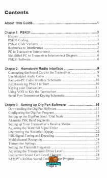 Nifty E-Z Guide to PSK31 Operation - Lafreniere Bernie N6FN - 2008