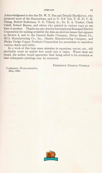 RADIO ENGINEERS HANDBOOK - Frederick Emmons Terman - 1. Auflage - 1943