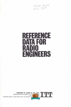 REFERENCE DATA FOR RADIO ENGINEERS - ITT - 6. Auflage - 1975