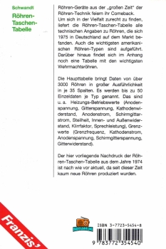 Röhren- Taschen- Tabelle - 14. Auflage - 1994