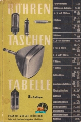 RÖHREN TASCHEN TABELLE - 8. Auflage - 1960