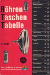 RÖHREN TASCHEN TABELLE - 9. Auflage - 1963