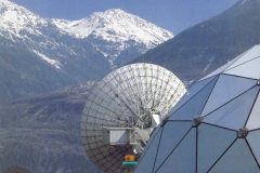 Satelliten-Bodenstation Leuk