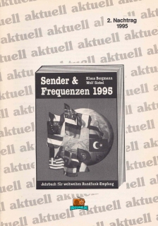 Sender & Frequenzen 1995 - 2. Nachtrag - Klaus Bergmann - Wolf Siebel