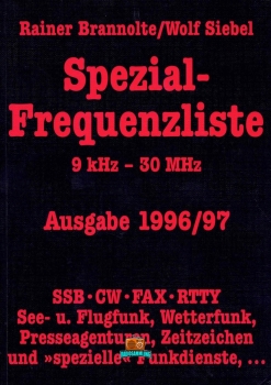 Spezial-Frequenzliste - 9 kHz - 30 MHz - 1996-97