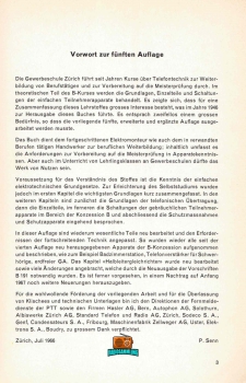 Telefon-Apparate - P. Senn - 5. Auflage - 1966