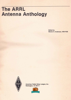 THE ARRL ANTENNA ANTHOLOGY - 1978