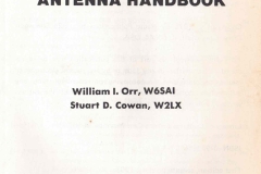 THE RADIO AMATEUR ANTENNA HANDBOOK - 1988