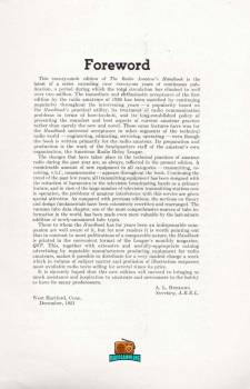 The radio amateurs handbook - Nr. 29 - ARRL - 1952
