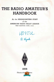 The radio amateurs handbook - Nr. 33 - ARRL - 1956