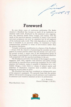 The radio amateurs handbook - Nr. 36 - ARRL - 1959