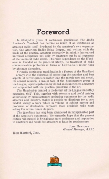 The radio amateurs handbook - Nr. 38 - ARRL - 1961