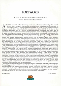 THE RADIO COMMUNICATION HANDBOOK - RSGB - 4. Auflage - 1972
