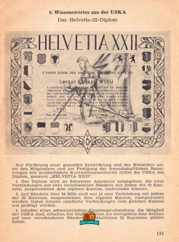 USKA-Jahrbuch - Etienne Héritier HB9DX - 1965