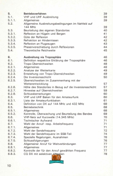 VHF UHF Funkverfahren und Betriebstechnik - Pierre Pasteur HB9QQ - 1982