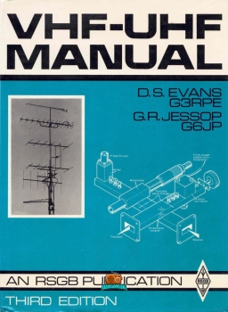 VHF-UHF MANUAL - Evans G3RPE & Jessop G6JP - 1976