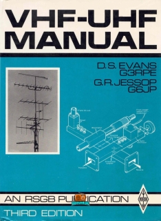 VHF-UHF MANUAL - Evans G3RPE & Jessop G6JP - 1976