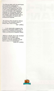 VHF-UHF MANUAL - Evans G3RPE & Jessop G6JP - 1976