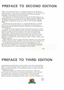 VHF-UHF MANUAL - Evans G3RPE & Jessop G6JP - 1976