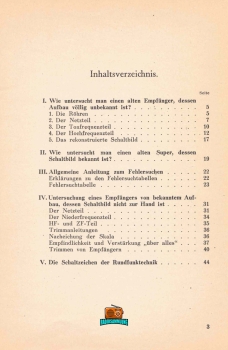 Wie untersucht man einen alten Rundfunkempfänger - O. Kappelmayer - 1943 - Nachdruck 1991